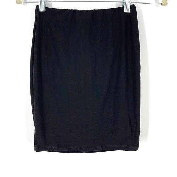Fashion Nova Black Mini Skirt Women’s Size XS NWOT - Picture 1 of 5
